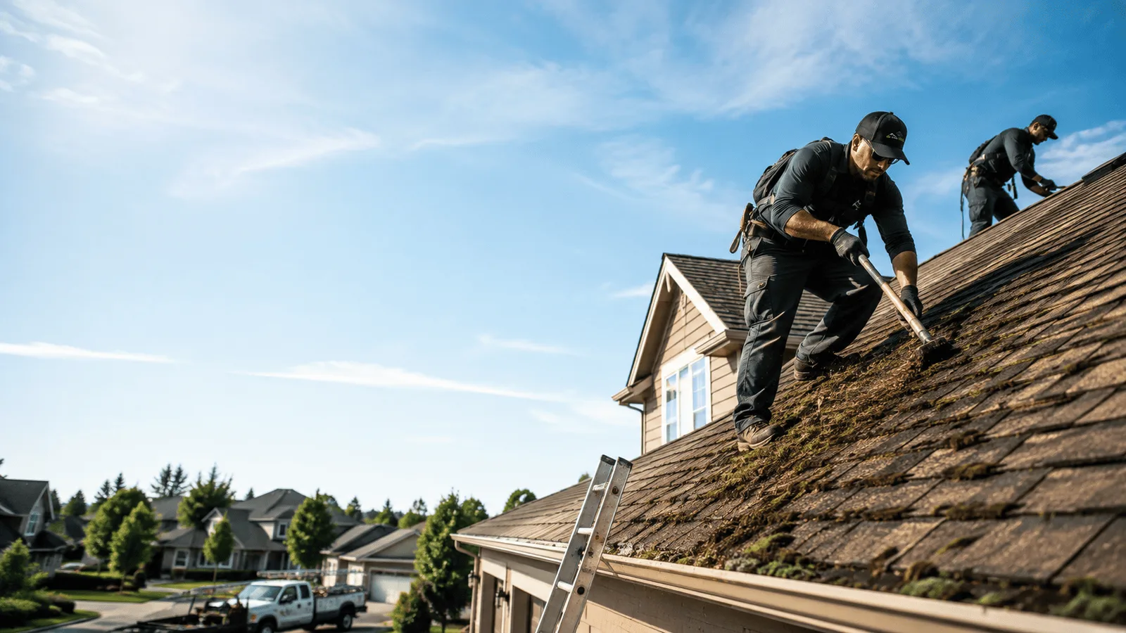 Roof Moss Removal in Ancona, IL near me